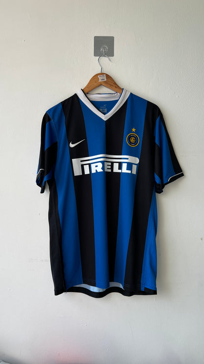 Inter Milan 2006-07 Home Shirt Ibrahimovic #8 (L)