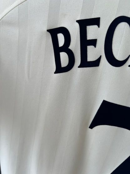 (XL) England 2001-03 Home Shirt Beckham #7