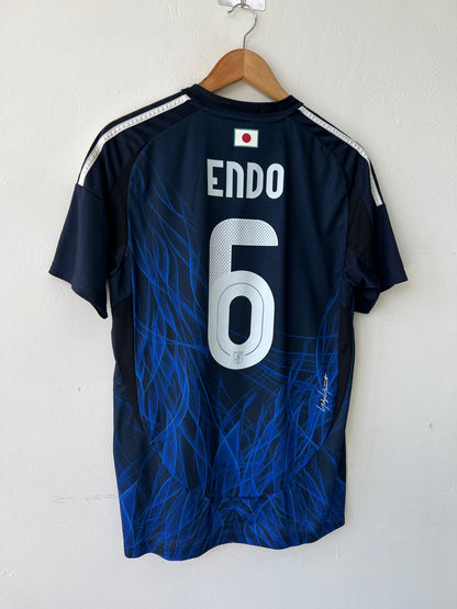 (M) Japan 2024-25 Home Shirt Endo #6