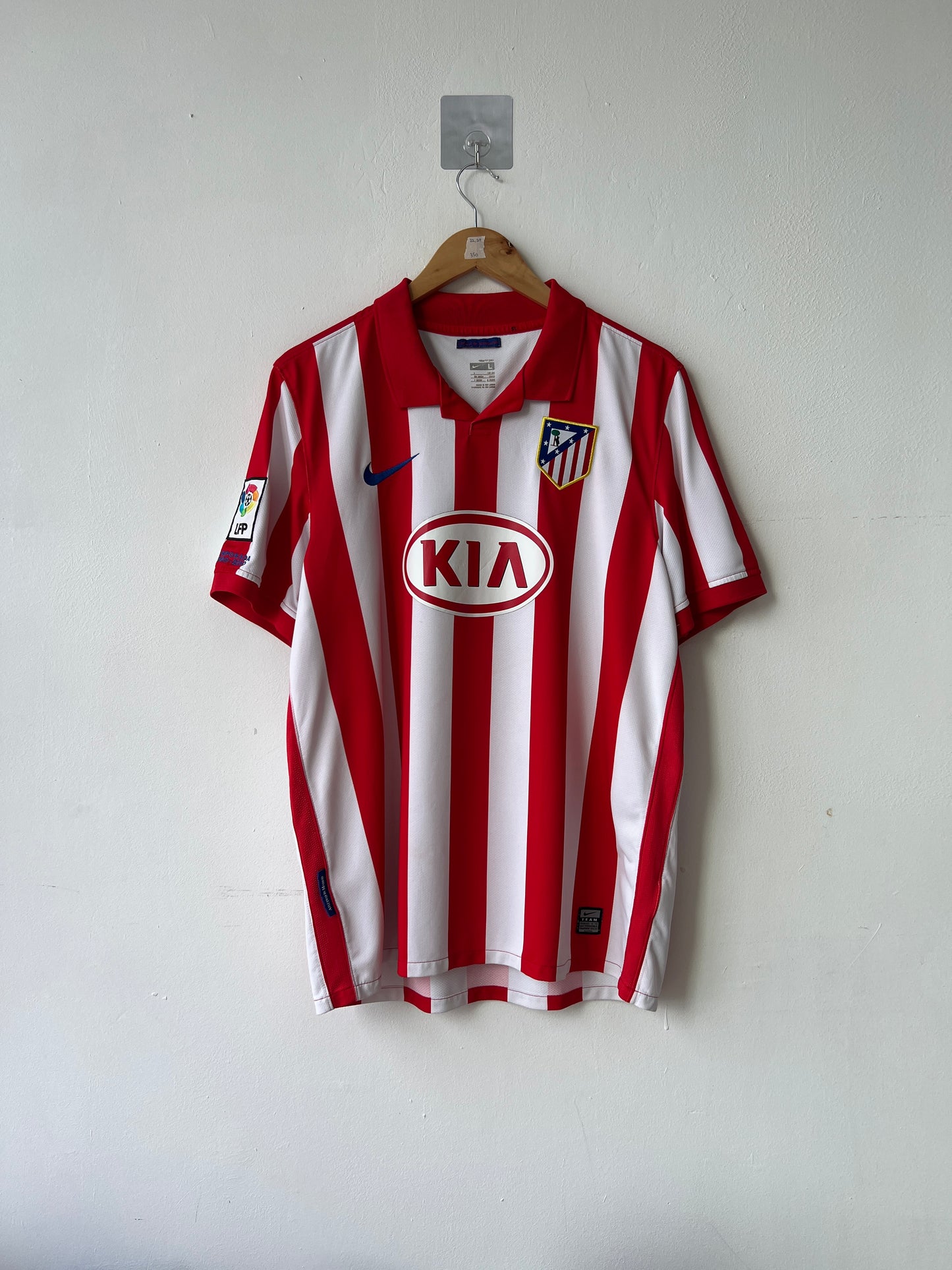 (L) Atletico Madrid 2009-10 Home Shirt Forlan #7