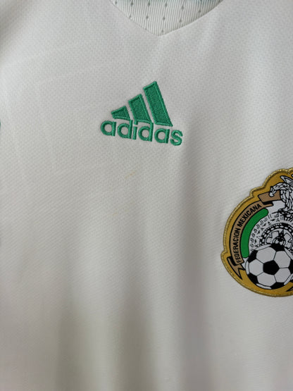 (L) Mexico 2008-10 Away 3/4 Sleeves Shirt R. Marquez #4