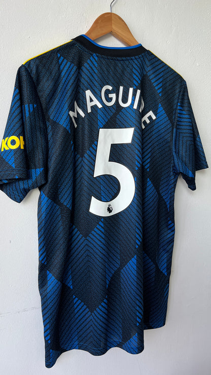 Manchester United 2021-22 Third Shirt Maguire #5 (L)