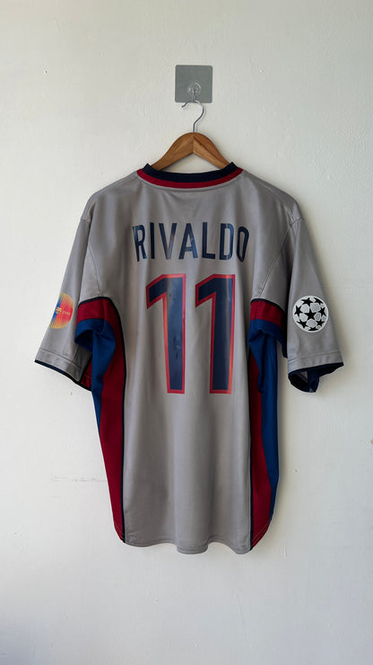Barcelona 1998-01 Away Shirt Rivaldo #11 (L)