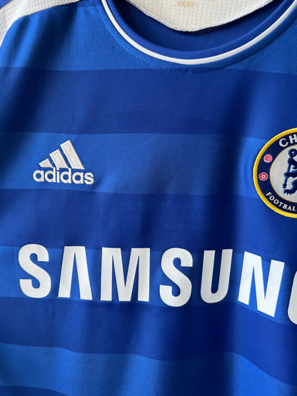 (L) Chelsea 2011-12 Home Shirt Drogba #11