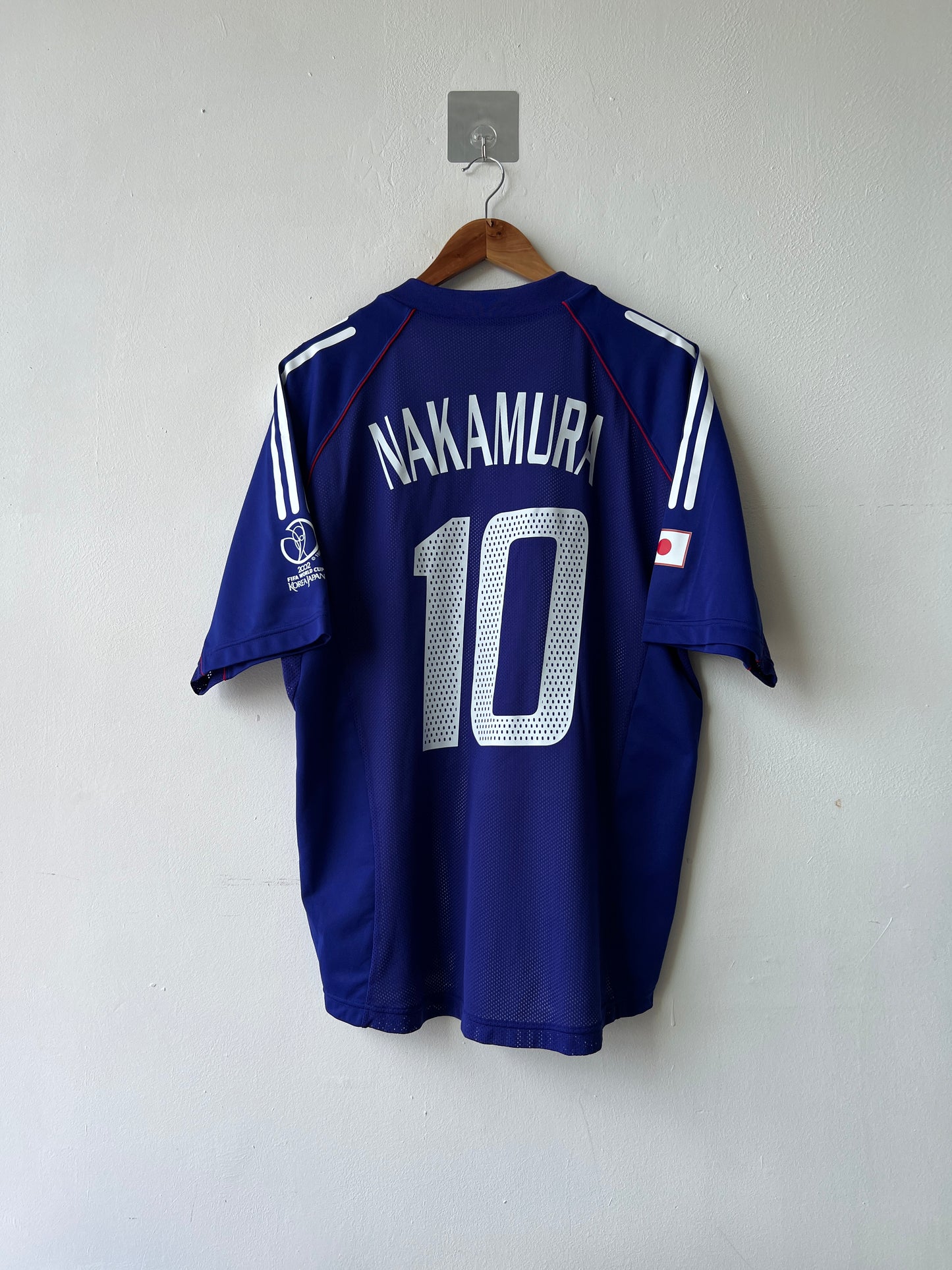 (L) Japan 2002-04 Home Player Version Shirt Nakamura #10