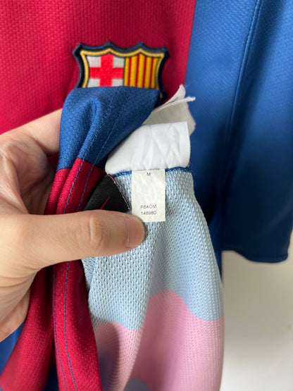 (M) Barcelona 2006-07 Home Shirt Ronaldinho #10