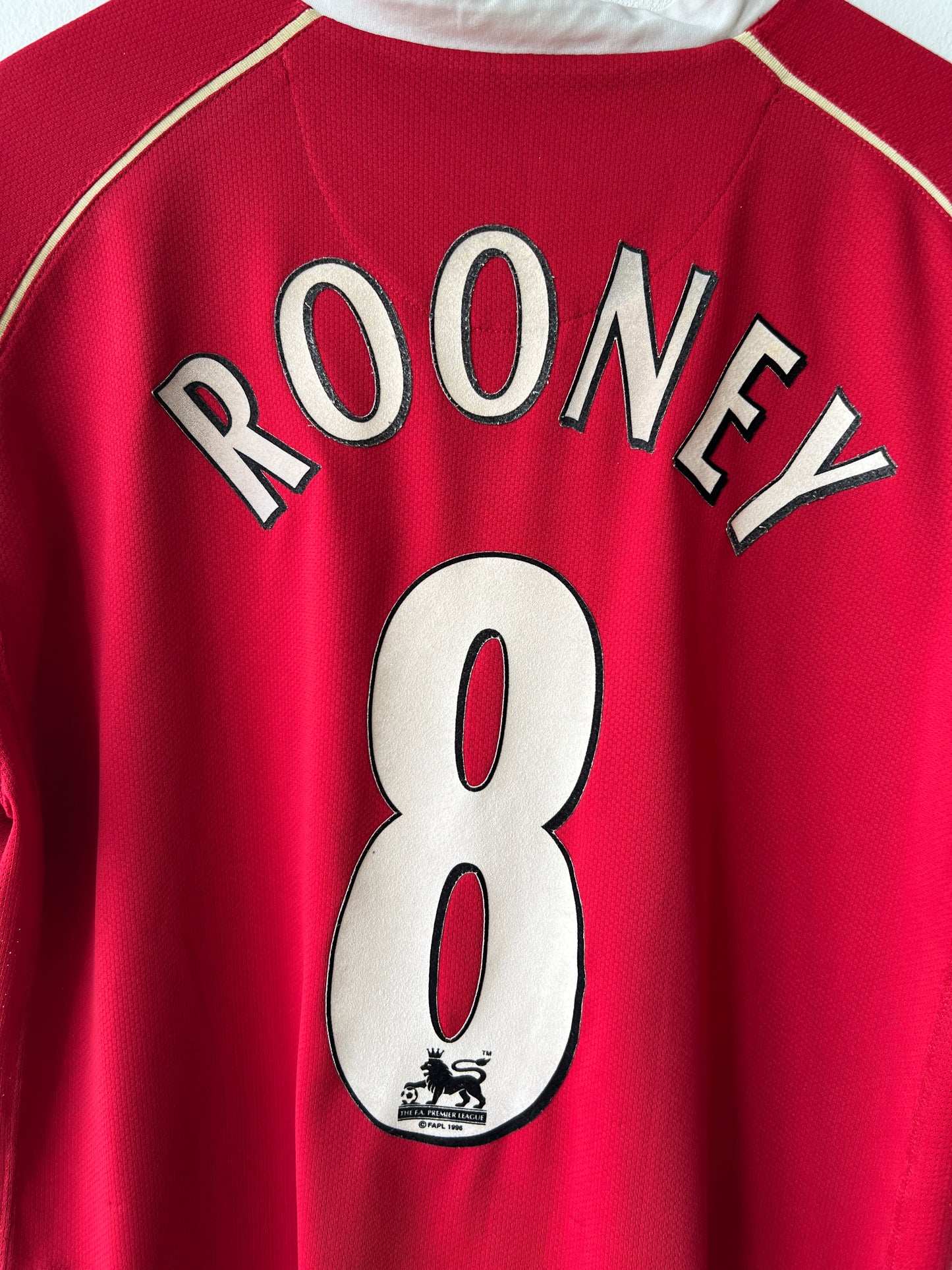(L) Manchester United 2006-07 Home Shirt Rooney #8