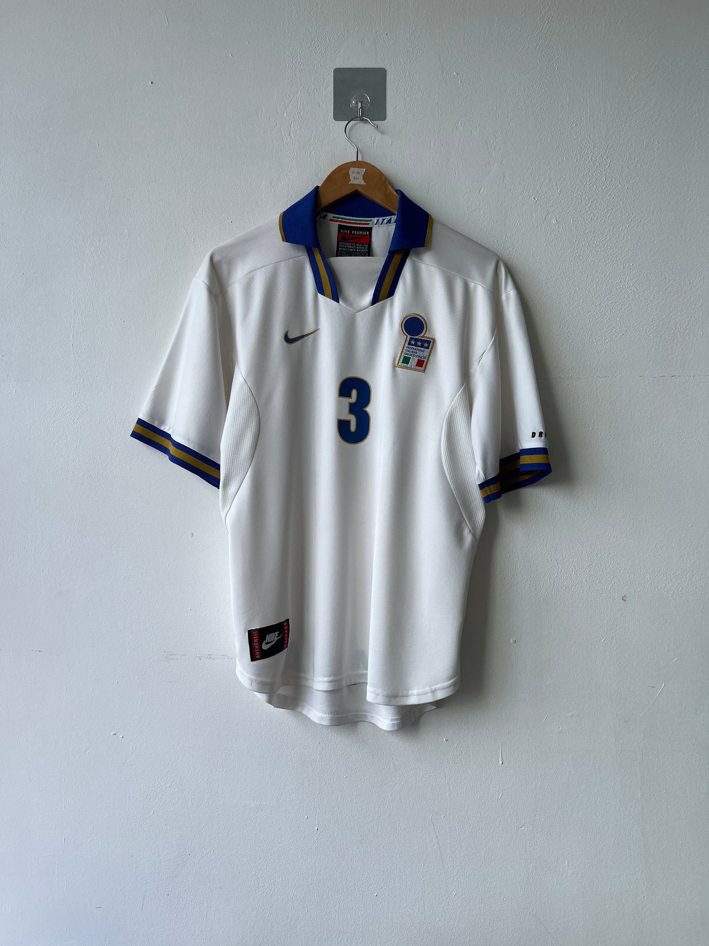 (L) Italy 1996-97 Away Shirt Maldini #3