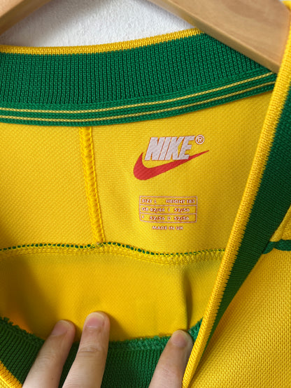 (L) Brazil 1998-00 Home Shirt Ronaldo #9