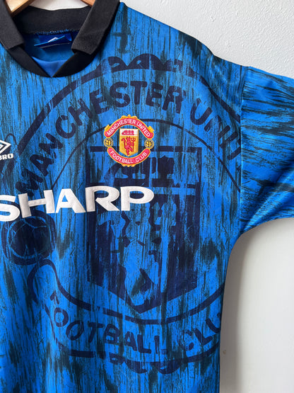 (M) Manchester United 1992-93 Away Shirt Cantona #7