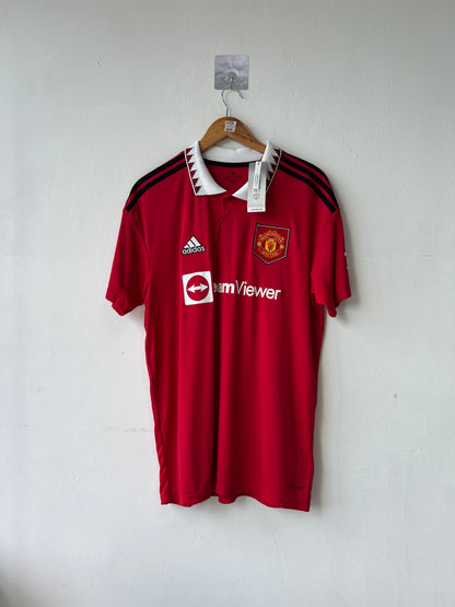 (L) Manchester United 2022-23 Home Shirt Ronaldo #7 (NEW)