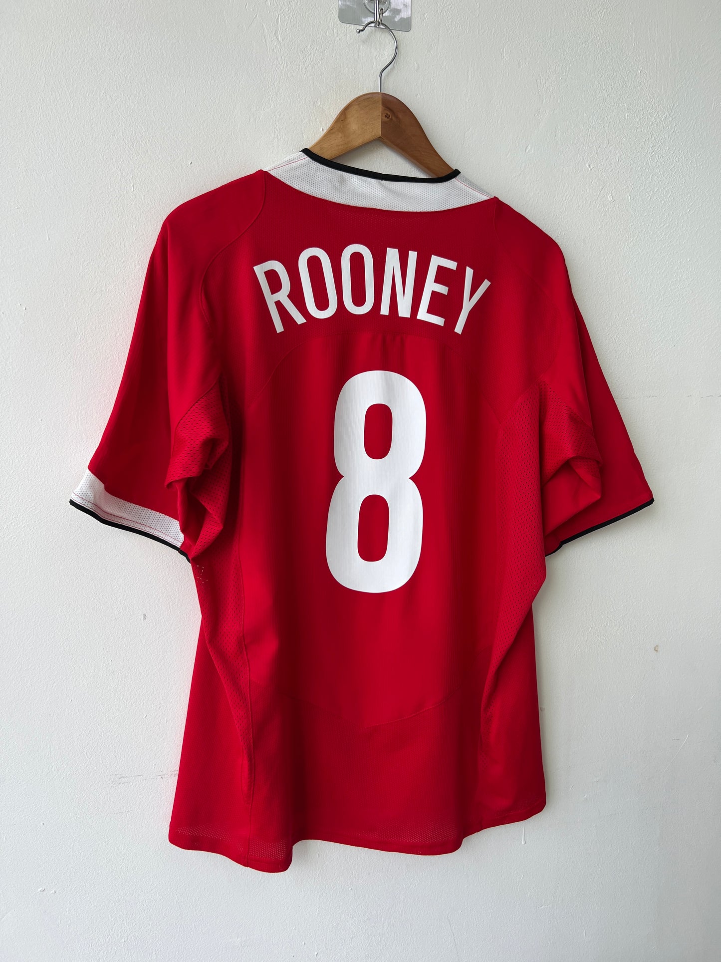 (L) Manchester United 2004-06 Home Shirt Rooney #8