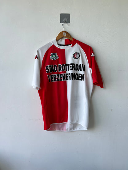 (L fits M) Feyenoord 2003-04 Home Shirt v.Persie #32