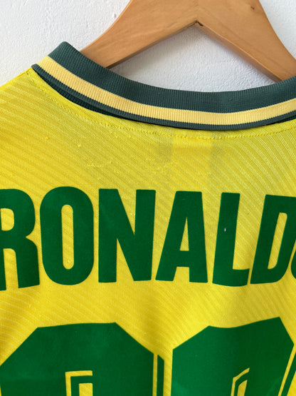 (L) Brazil 1994-96 Home Shirt Ronaldo #20