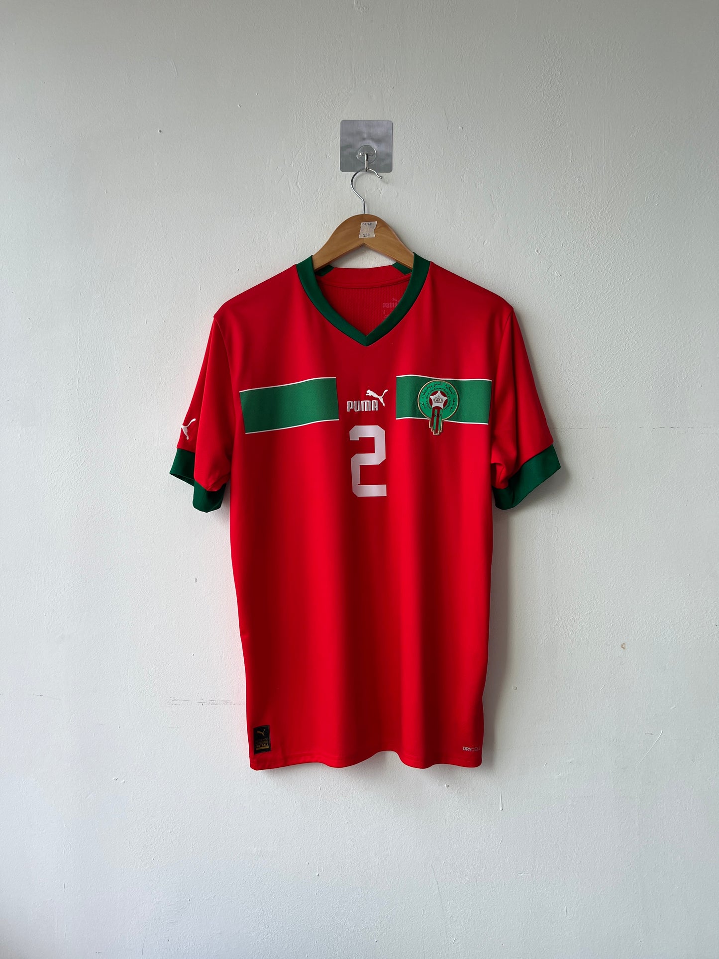 (M) Morocco 2022-23 Home Shirt Hakimi #2