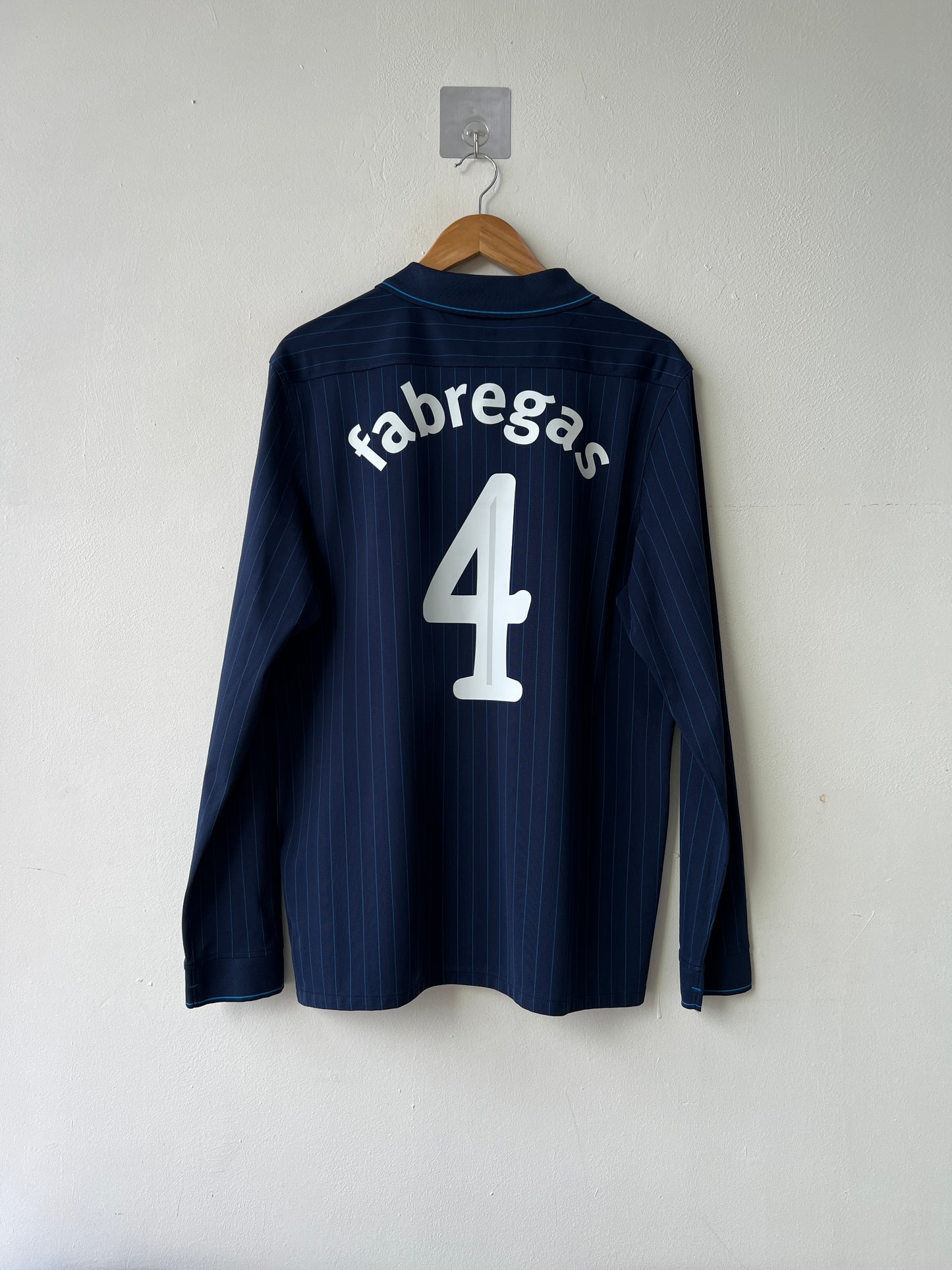 (L) Arsenal 2009-10 Away Long Sleeve Shirt Fabregas #4