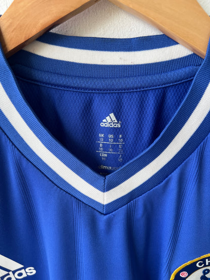 (XL/Size 10) Chelsea 2013-14 Home Player Version Shirt Oscar #11