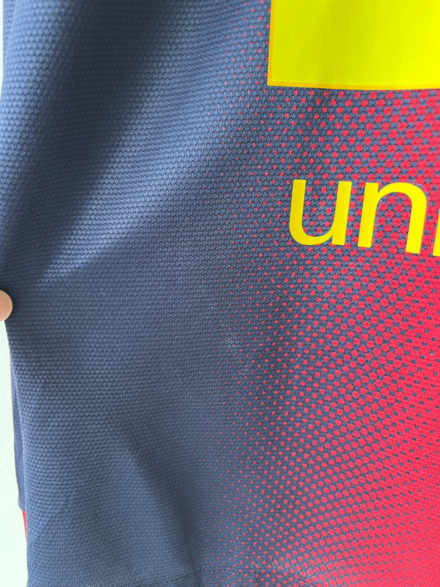 (M) Barcelona 2012-13 Home Long Sleeve Shirt Messi #10