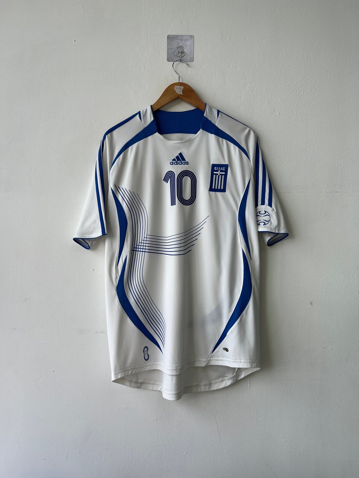 (L) Greece 2006-08 Home Shirt Karagounis #10