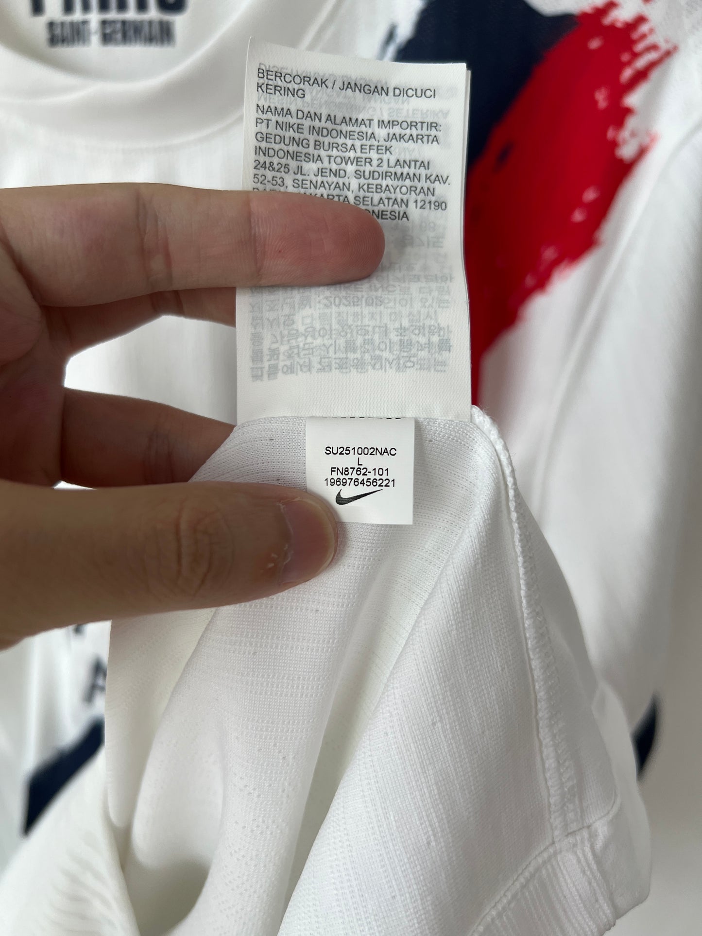 (L) PSG 2024-25 Away Player Version Shirt (NEW)