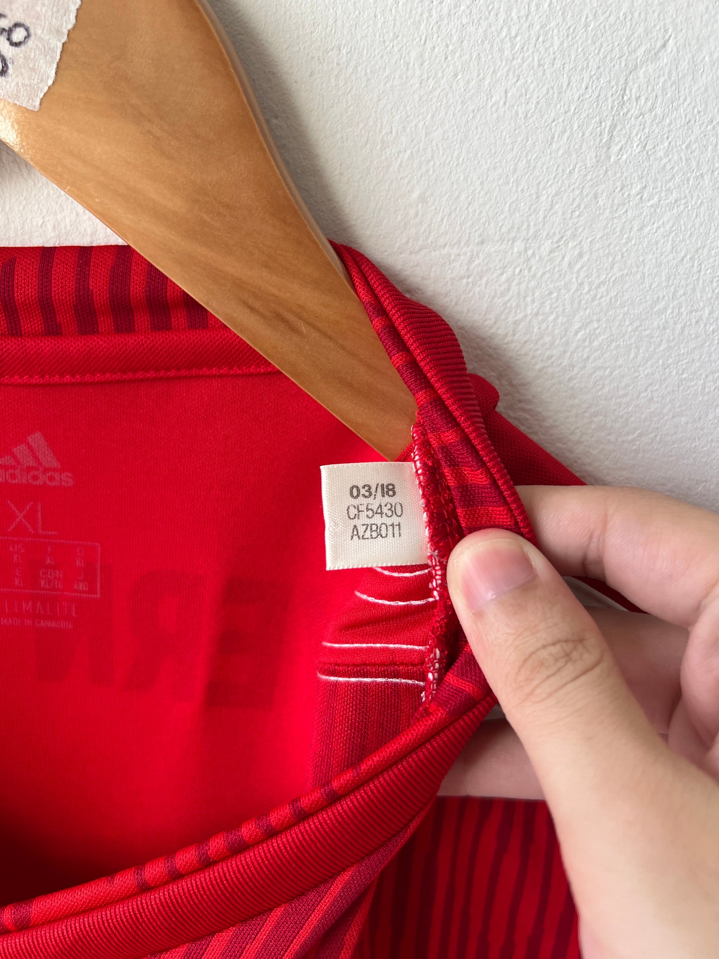 (XL) Bayern Munich 2018-19 Home Long Sleeve Shirt Lewandowski #9