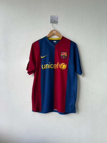 (M) Barcelona 2006-07 Home Shirt Messi #19