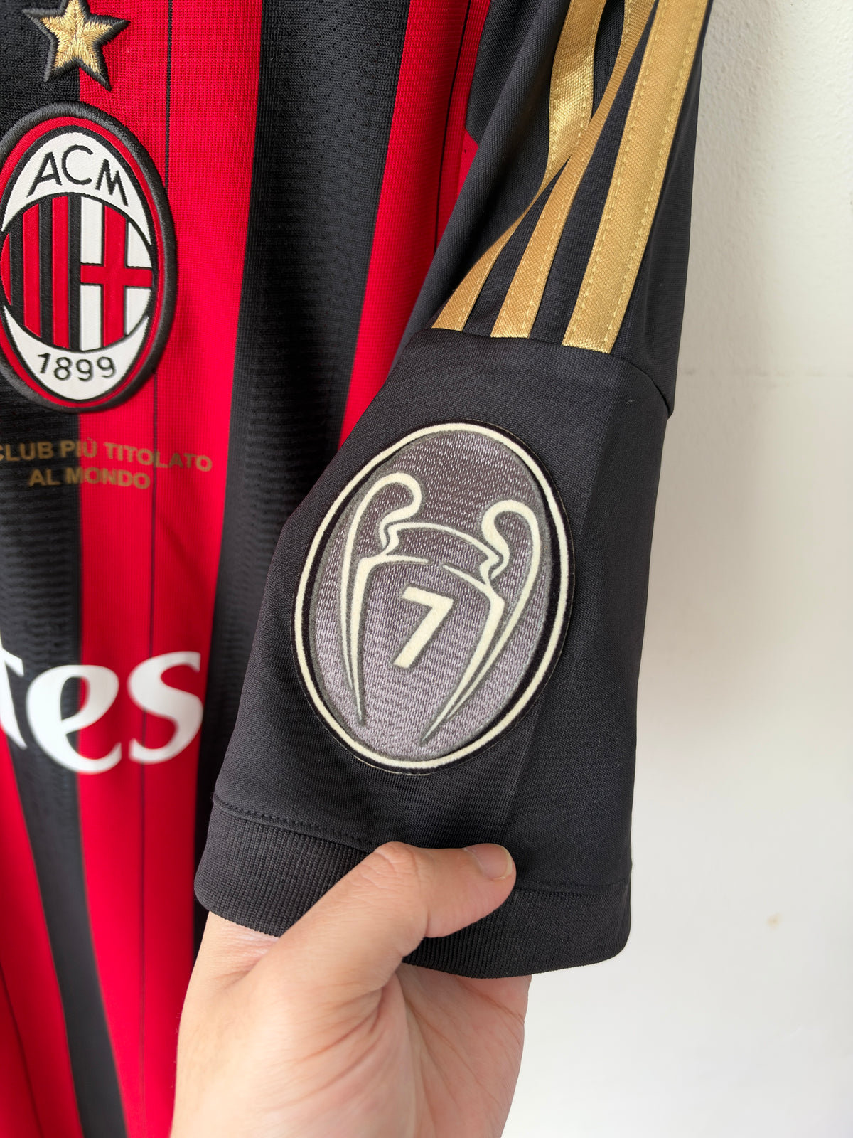 (L) AC Milan 2013-14 Home Shirt Kaka #22