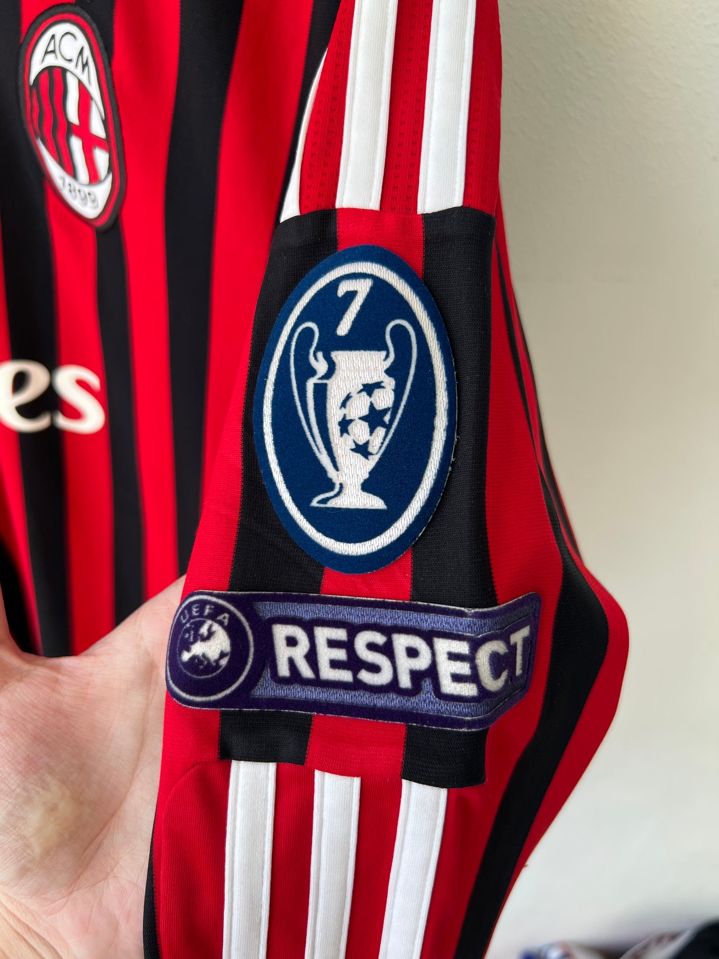 (M) AC Milan 2011-12 Home Long Sleeve Shirt Ibrahimovic #11