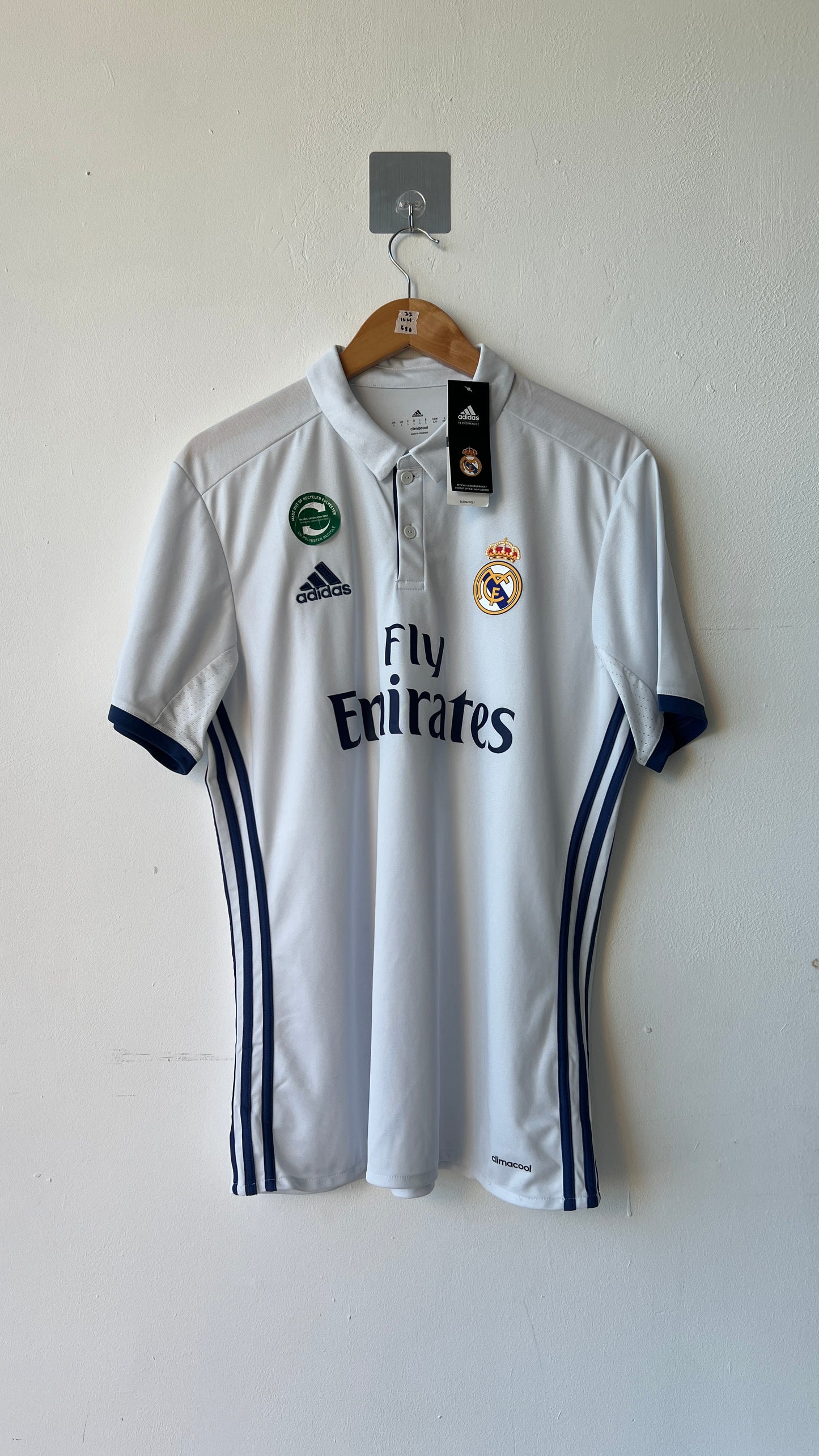 Real Madrid 2016-17 Home Shirt Ronaldo #7 (L) (BRAND NEW)