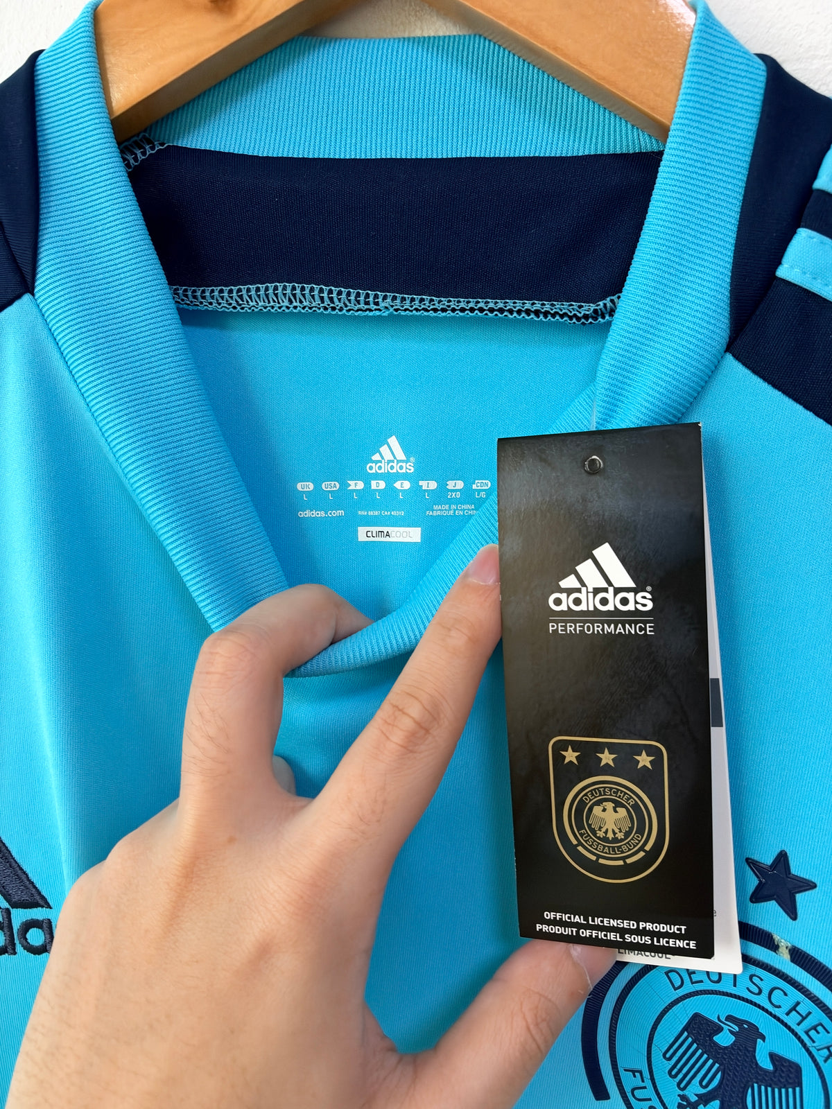 (L) Germany 2014-15 GK Shirt Neuer #1 (NEW)