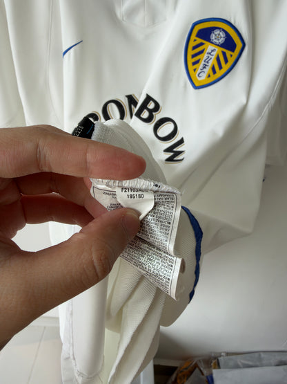 (XL) Leeds United 2002-03 Home Shirt Viduka #9