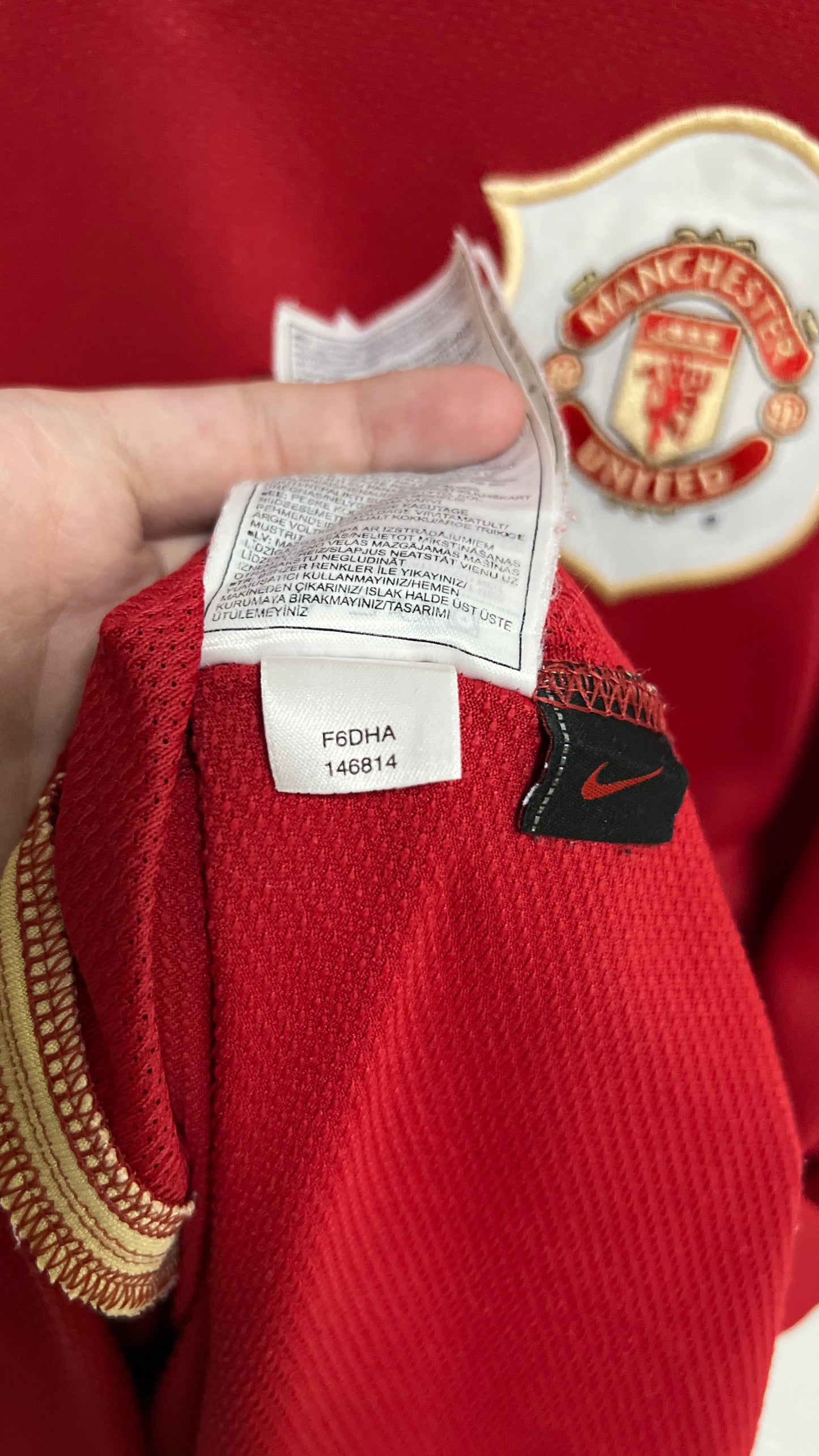 Manchester United 2006-07 Home Shirt Ronaldo #7 (L)