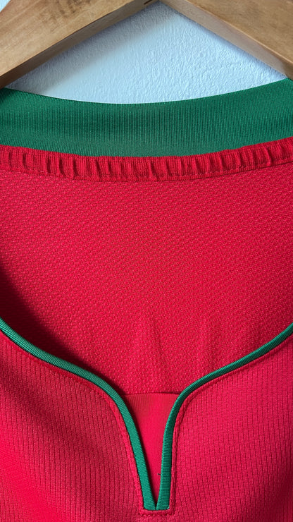 Portugal 2008-10 Home Shirt Ronaldo #7 (L/XL)