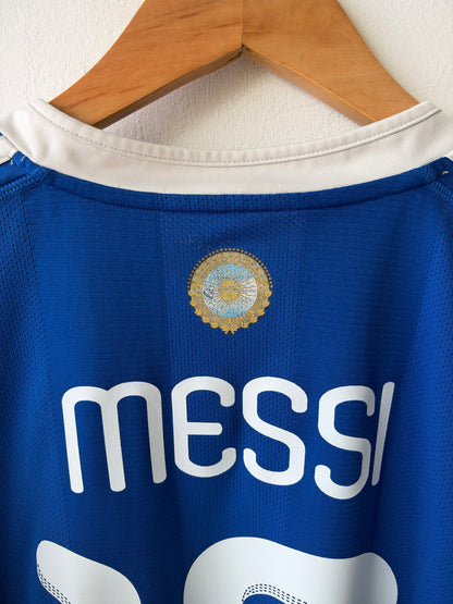 (L) Argentina 2010-11 Away Shirt Messi #10