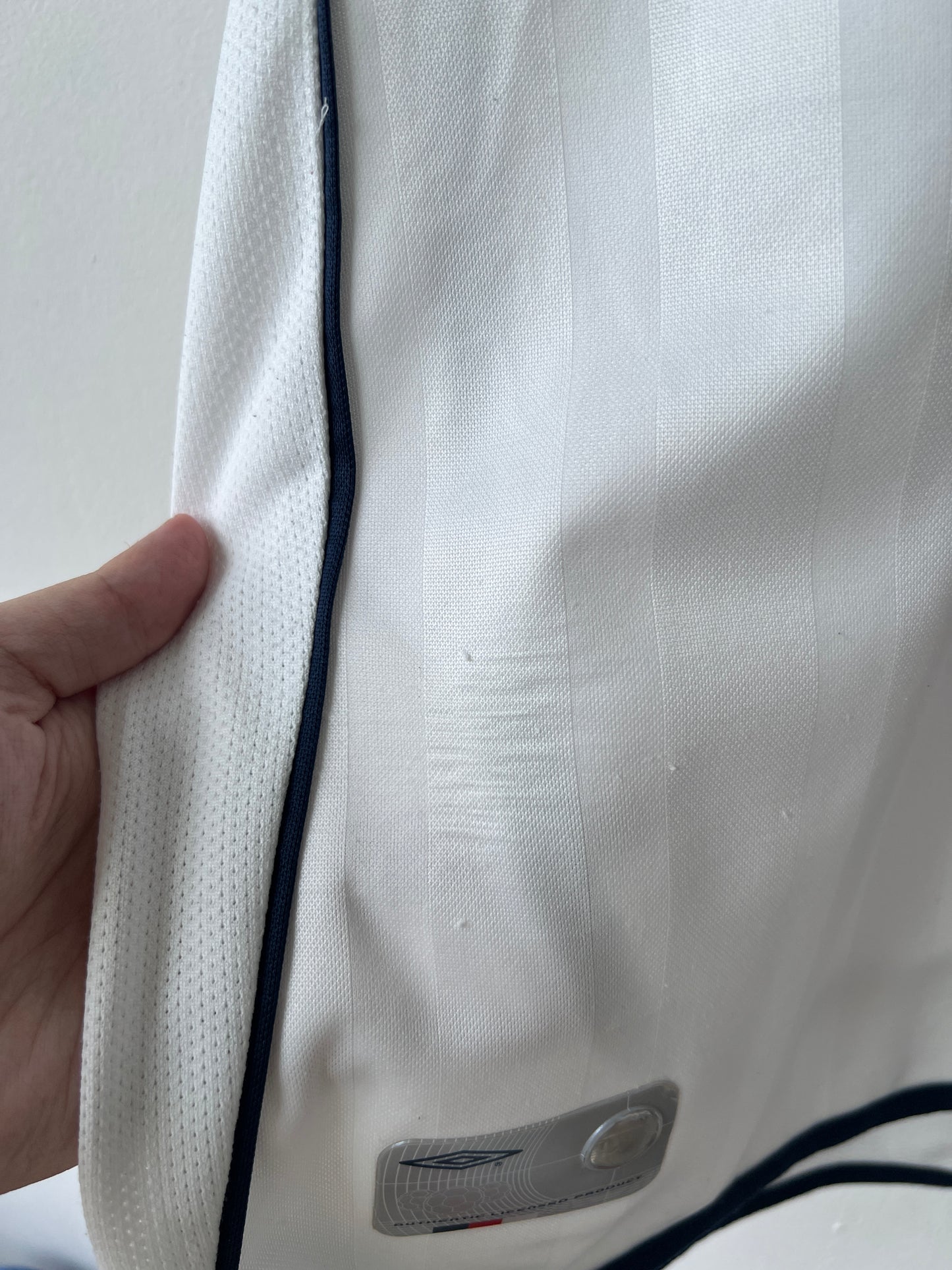 (XL) England 2001-03 Home Shirt Beckham #7