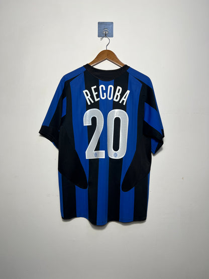 (M) Inter Milan 2005-06 Home Shirt Recoba #20