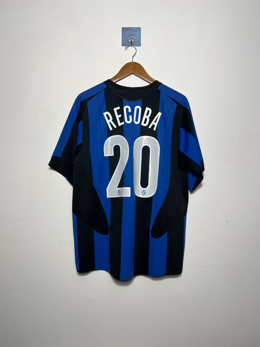(M) Inter Milan 2005-06 Home Shirt Recoba #20