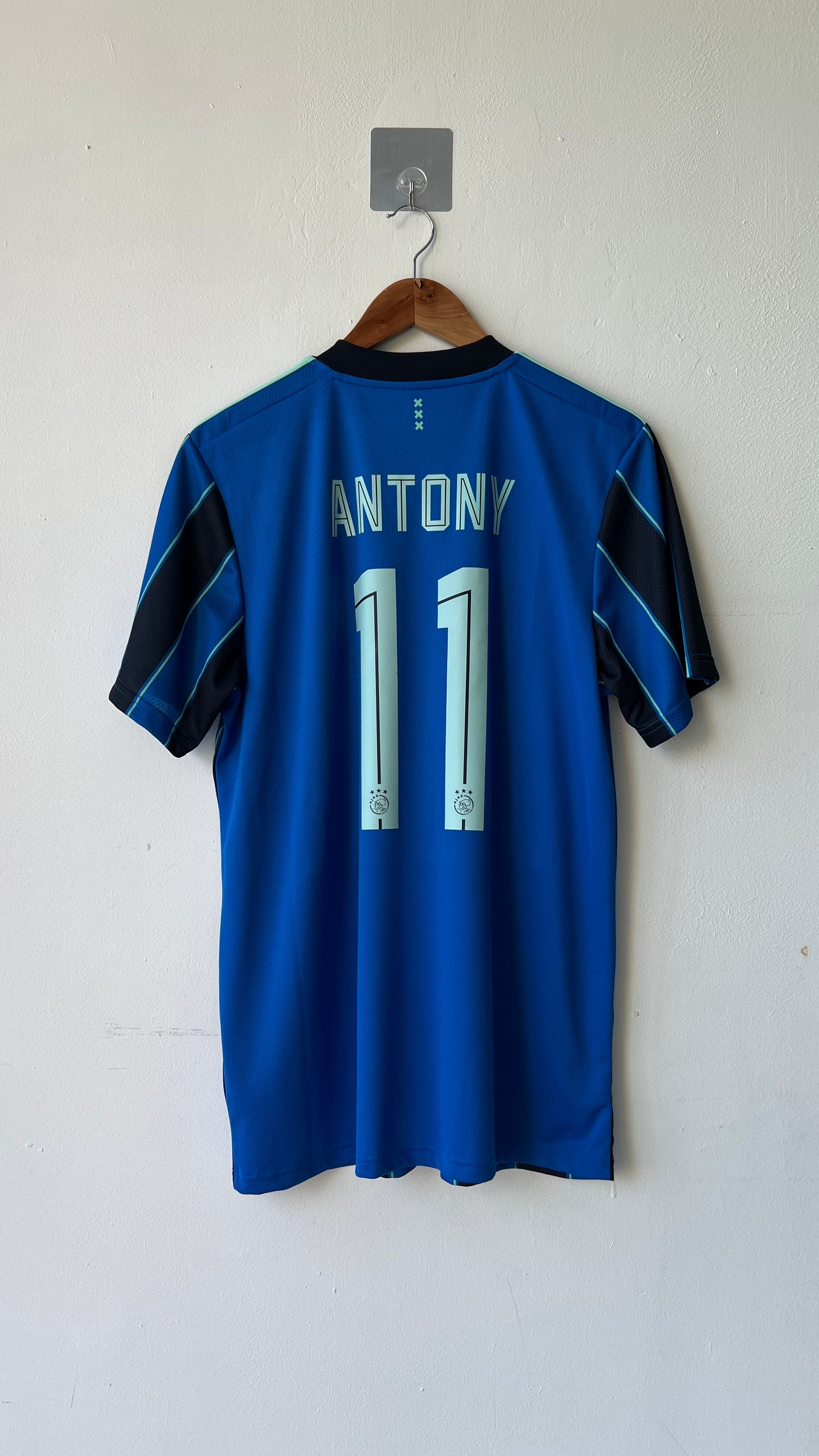 Ajax 2021-22 Away Shirt Antony #11 (L)