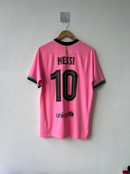 (L) Barcelona 2020-21 Third Shirt Messi #10