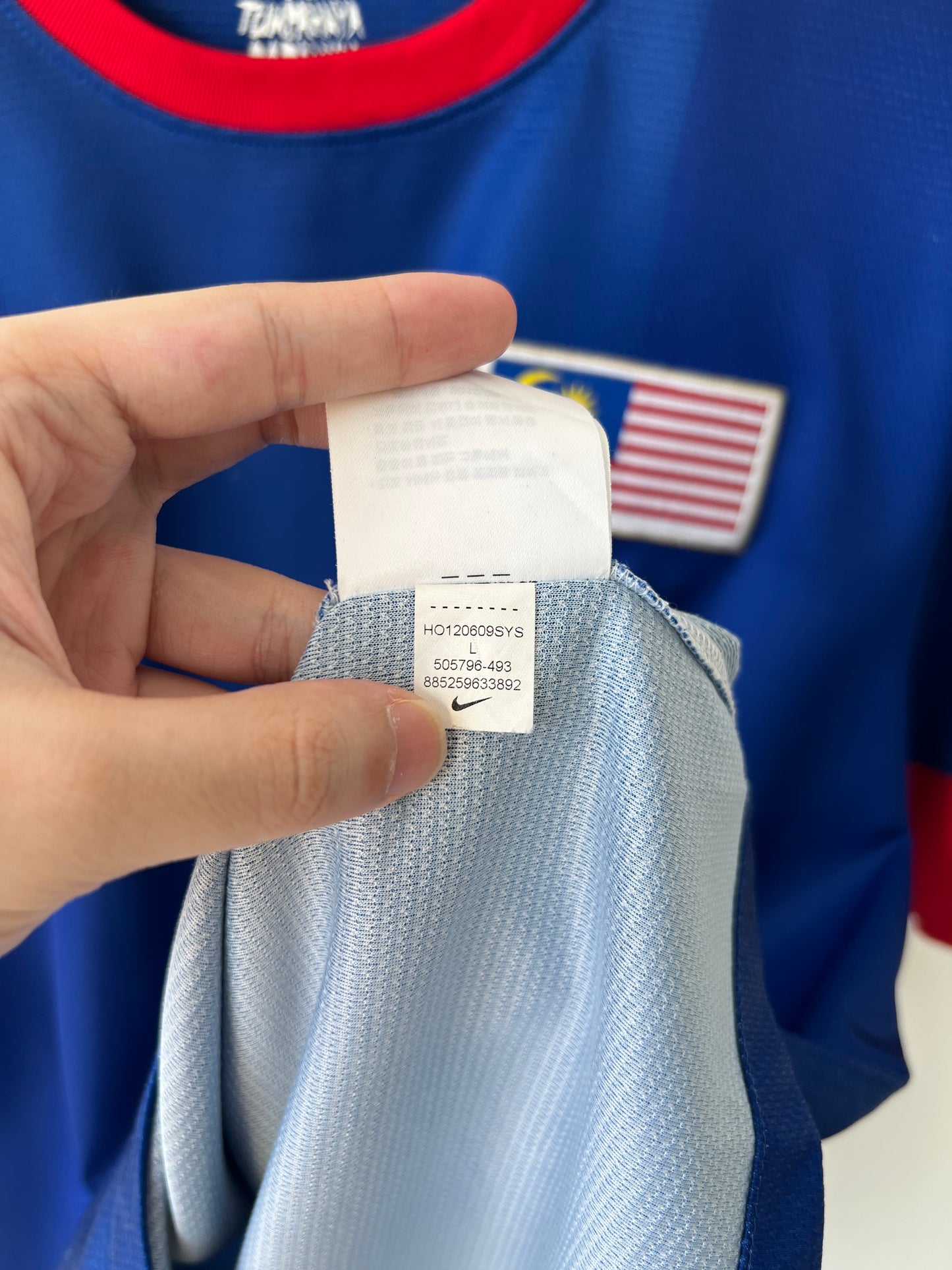 (L fits M) Malaysia 2012-14 Away Shirt