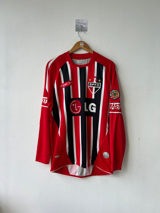 (L) Sao Paulo 2006-07 Away Long Sleeve Shirt #10