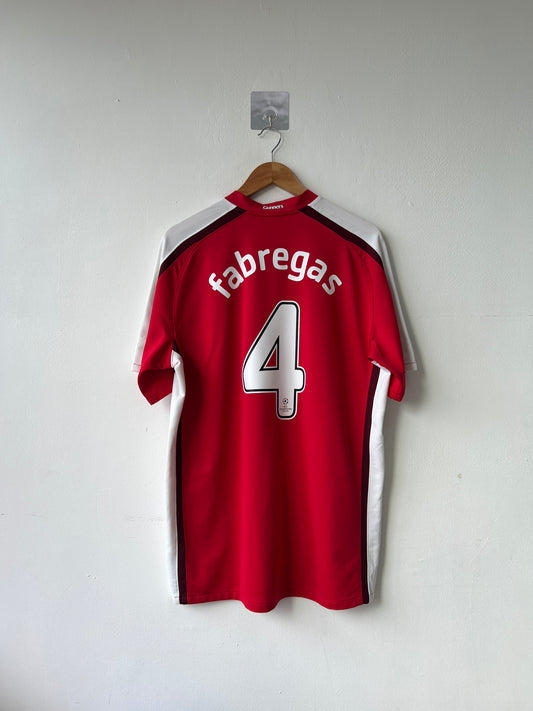 (L) Arsenal 2008-10 Home Shirt Fabregas #4
