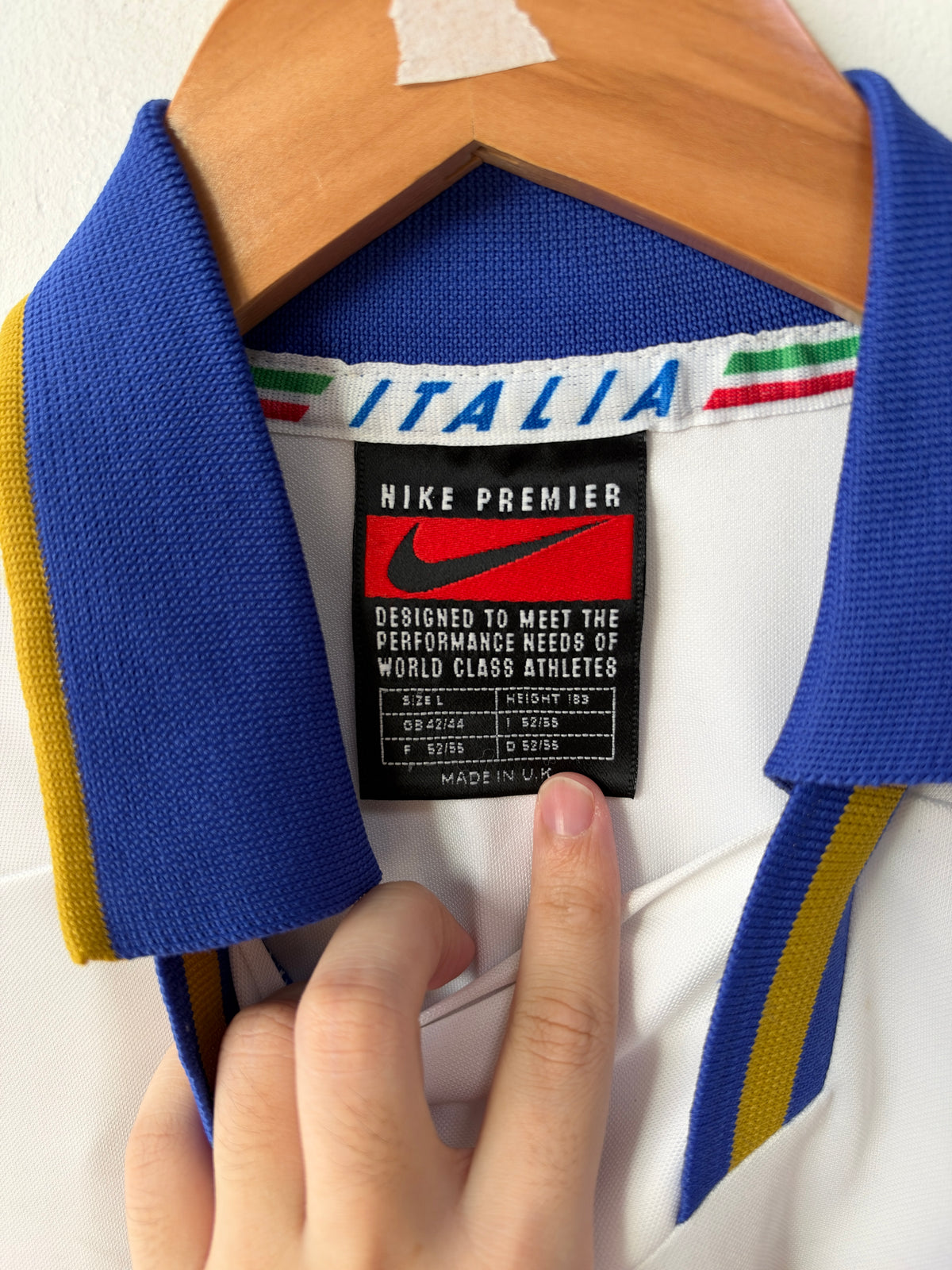 (L) Italy 1996-97 Away Shirt Del Piero #14