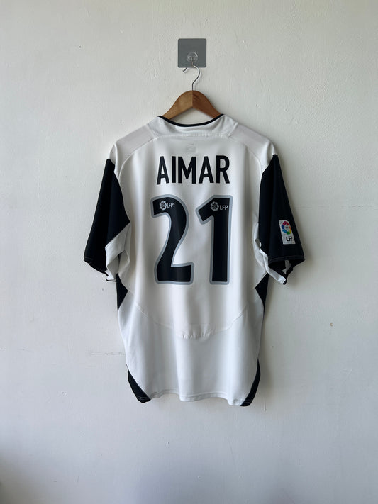 (L) Valencia 2003-04 Home Shirt Aimar #21