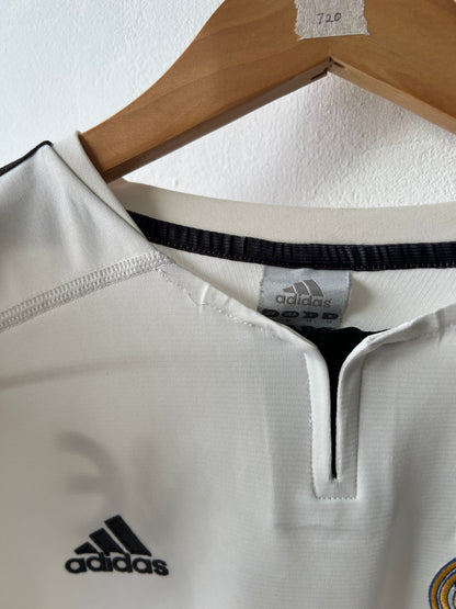 (M) Real Madrid 2003-04 Home Long Sleeve Shirt Zidane #5