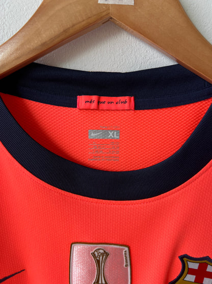 (XL) Barcelona 2009-11 Away Shirt Pique #3