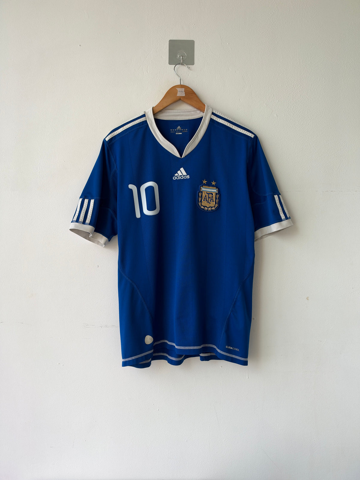 (L) Argentina 2010-11 Away Shirt Messi #10