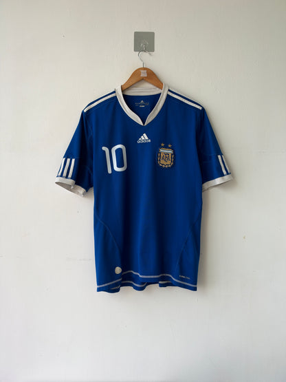 (L) Argentina 2010-11 Away Shirt Messi #10