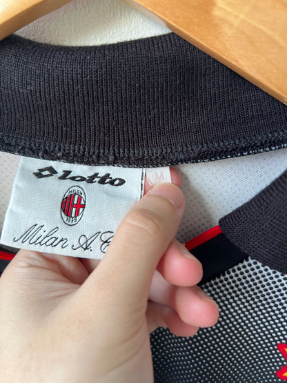 (M) AC Milan 1996-97 Lotto Training Shirt