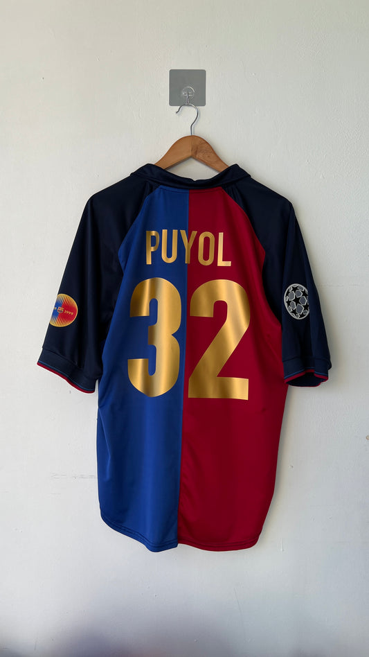 Barcelona 1999-00 Home Shirt Puyol #32 (L)